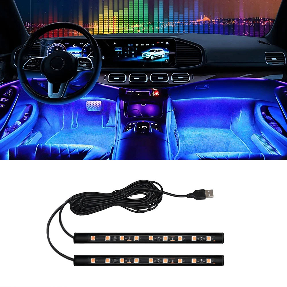 Car Neon Light Foot Light LED  - đánh giá và giá Vape Decoration