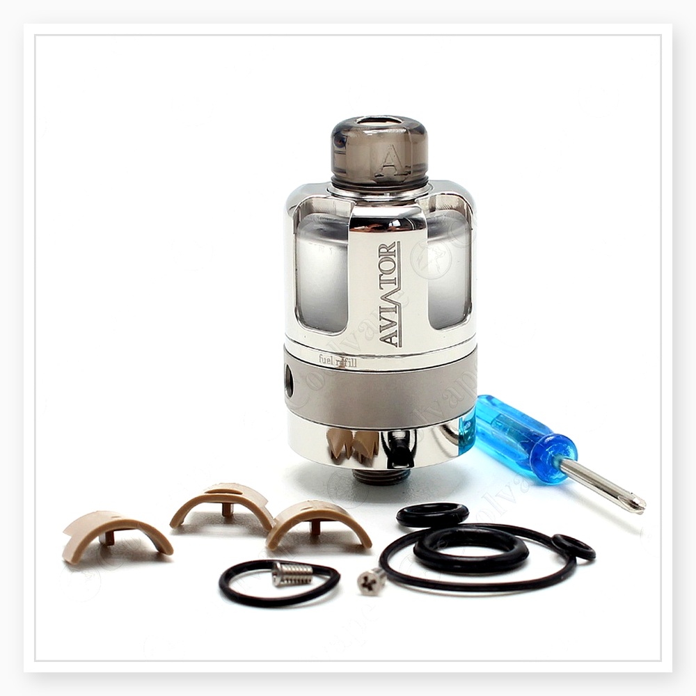 Aviator Style RTA Vape Atomize - đánh giá và giá Vaping Air