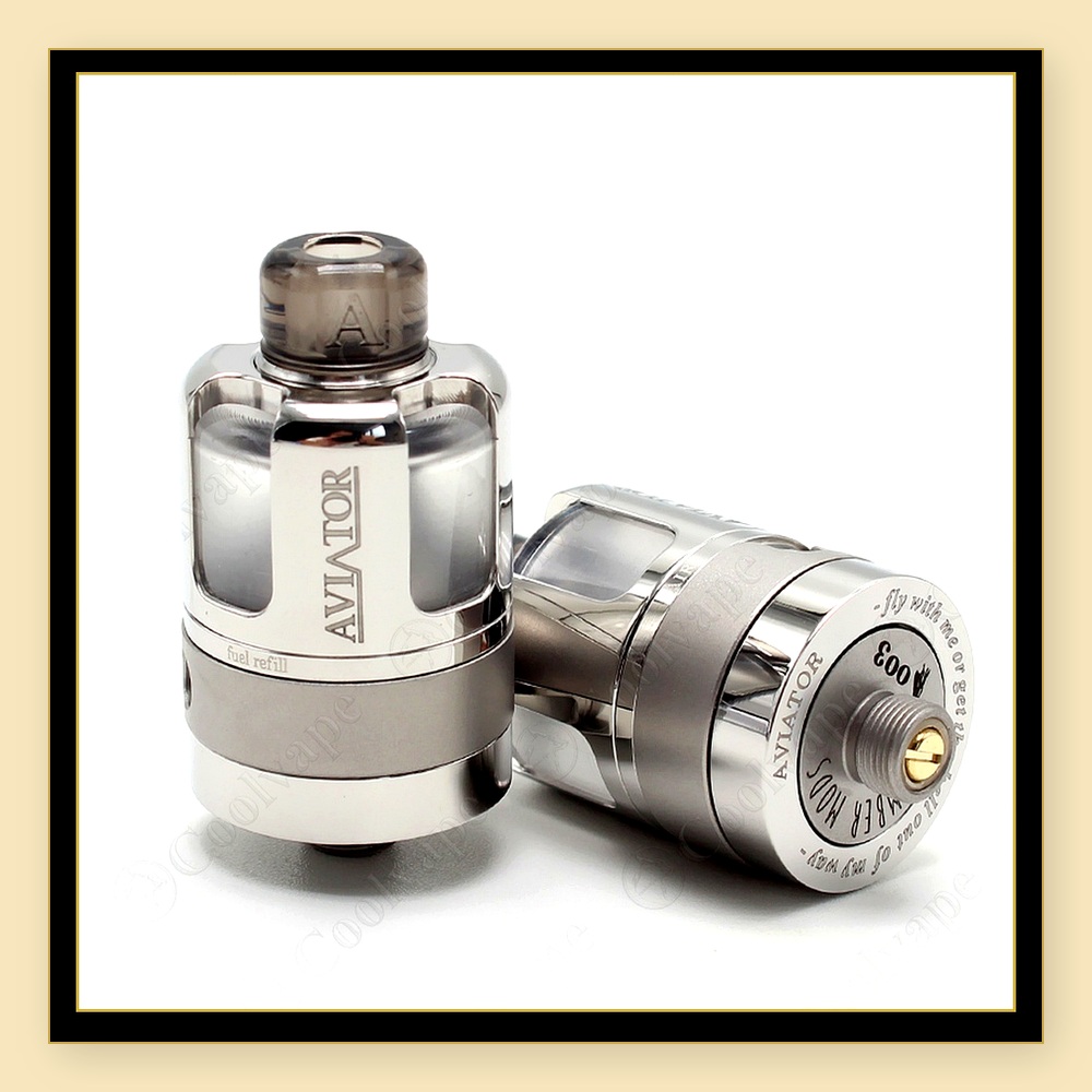 Aviator Style RTA Vape Atomize - đánh giá và giá Vaping Air