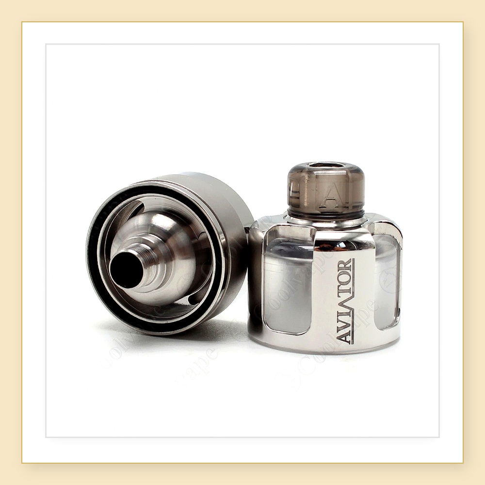 Aviator Style RTA Vape Atomize - đánh giá và giá Vaping Air