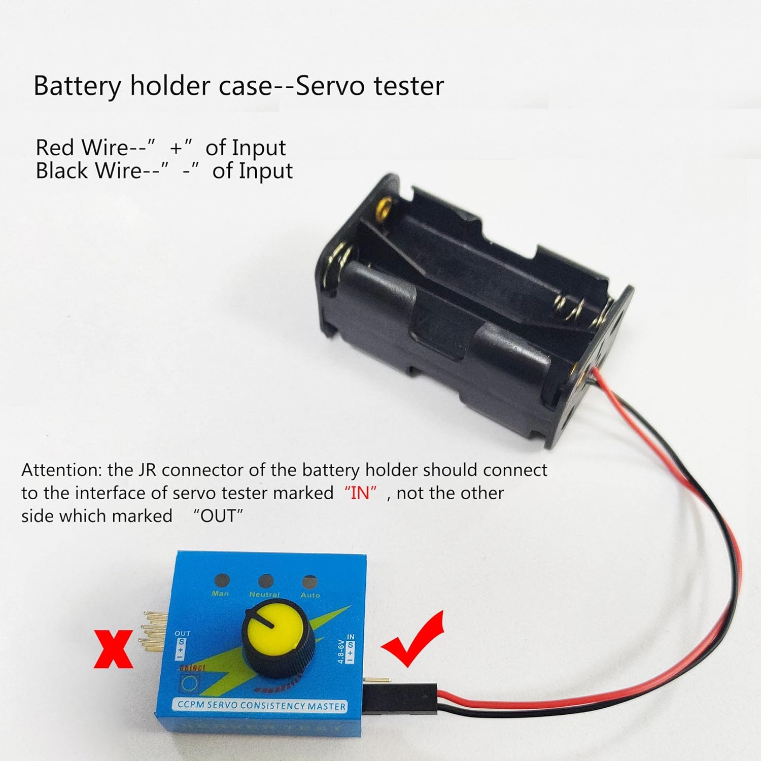 3CH Digital Servo Tester ESC S - đánh giá và giá Battery Case Storage