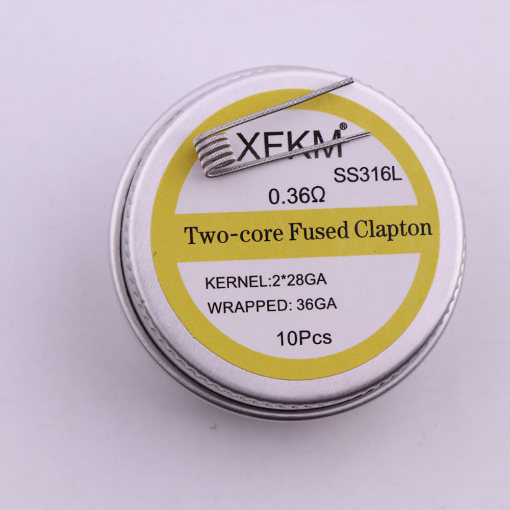 10pcs/box 3mm Spiral ID PreBui - đánh giá và giá Clapton Wire Pre Built