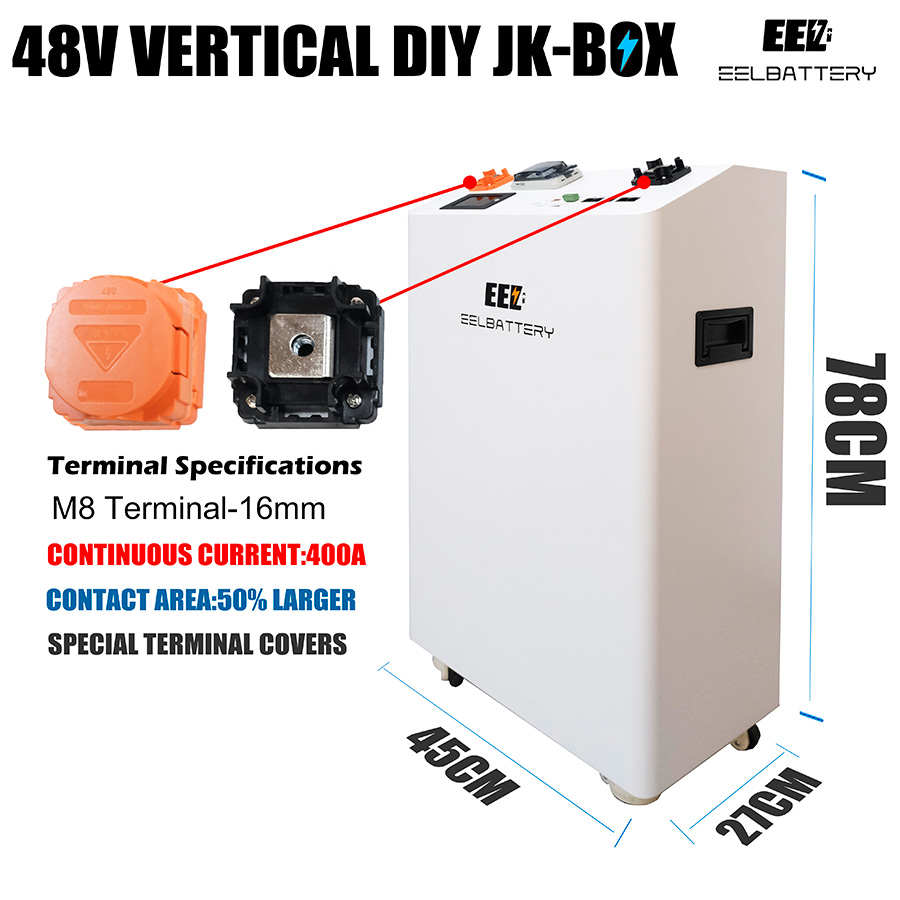LiFePO4 Battery Case, 48V 16S  - đánh giá và giá Battery Case Storage